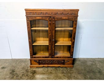 1860,S DOUBLE DOOR BOOKCASE # 200792 Shipping is not a 1.00 Shipping is not free please contact us before purchase Thanks