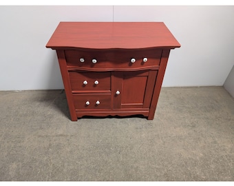 1920,s Three Drawer One Door Painted Oak Washstand # 199551 Shipping is not a 1.00 Shipping is not free please contact us before purchase