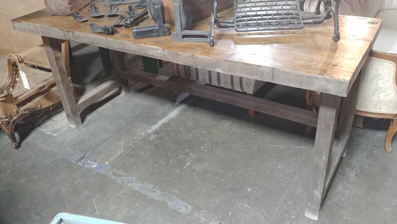 Solid Oak Work Bench 181794 Etsy