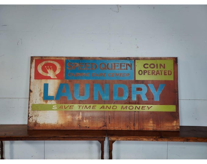 Wonderful Metal Laundry Sign # 195414 Shipping is not a 1.00 Shipping is not free please contact us before purchase Thanks