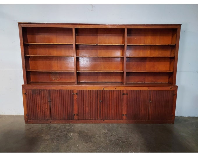 1920,s Cabinet With Three Large Lower Cabinets # 193517 Shipping is not free please conatct us before purchase Thanks