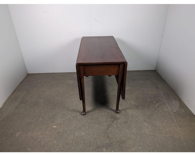 1840,s Queen Ann Mahogany Drop Leaf Table # 195909 Shipping is not a 1.00 Shipping is not free please contact us before purchase Thanks