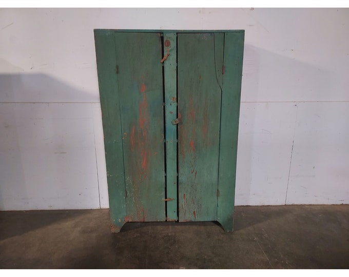 Early 1800,s Primitive Two Door Cupboard # 194255  Shipping is not free please conatct us before purchase Thanks