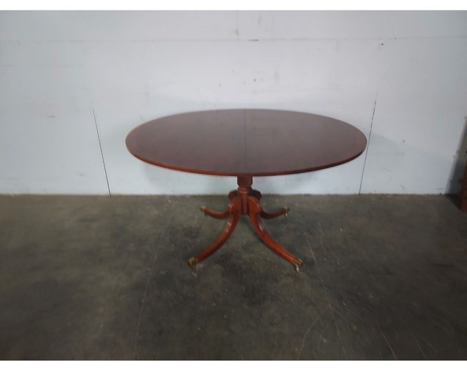 Elegant Mahogany Oval Breakfast Table # 193721  Shipping is not free please conatct us before purchase Thanks