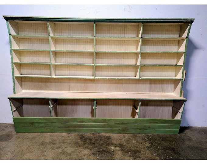 Mid 1800,s Cabinet From A General Store # 198271 Shipping is not a 1.00 Shipping is not free please contact us before purchase Thanks