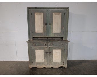 1840,s Hudson Valley Four Door Cupboard # 196878 Shipping is not a 1.00 Shipping is not free please contact us before purchase Thanks