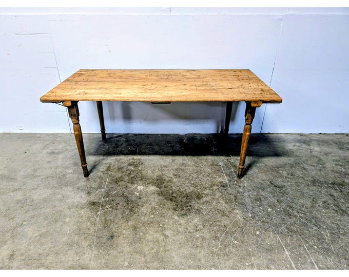 Mid 1800,s Oak Folding Table # 200260 Shipping is not a 1.00 Shipping is not free please contact us before purchase Thanks