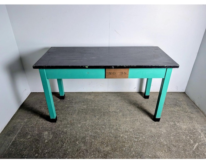 1950,S SCHOOL LAB TABLE # 198033 Shipping is not a 1.00 Shipping is not free please contact us before purchase Thanks