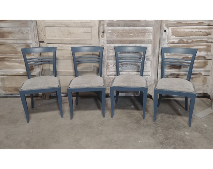 Set Of Painted Chairs # 182301 Shipping is not free please conatct us before purchase Thanks