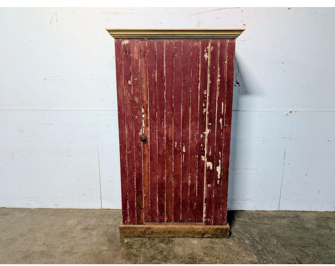 Late 1800,s One Door Cupboard # 199075 Shipping is not a 1.00 Shipping is not free please contact us before purchase Thanks