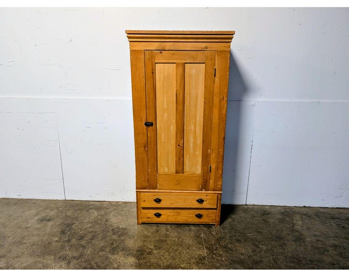 Mid 1800,s One Door Cupboard # 201124 Shipping is not a 1.00 Shipping is not free please contact us before purchase Thanks