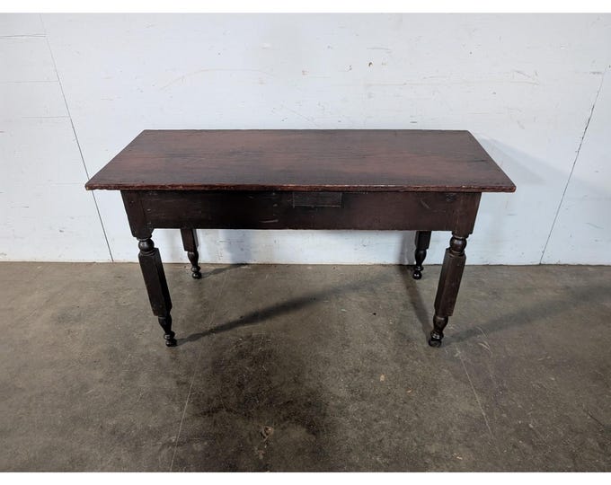Early 1800,s Single Board One Drawer Table # 196370 Shipping is not a 1.00 Shipping is not free please contact us before purchase Thanks