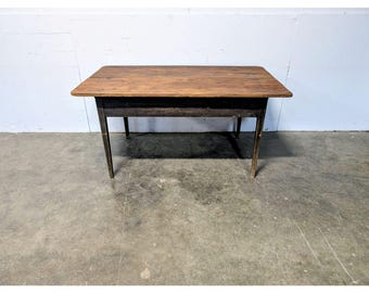 Late 1700,s Two Board Farm Table # 201499 Shipping is not a 1.00 Shipping is not free please contact us before purchase Thanks
