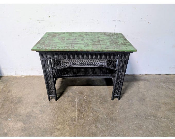 1920,S WICKER TABLE # 198747 Shipping is not a 1.00 Shipping is not free please contact us before purchase Thanks