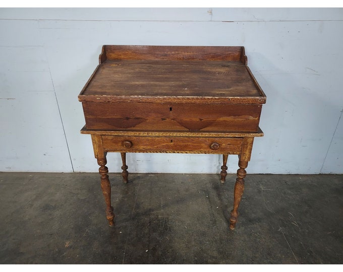 1840,s Original Grain Painted Flip Top Desk # 194401  Shipping is not free please conatct us before purchase Thanks