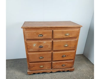 1880S PINE DRAWER CHEST #187587 Shipping is not free please conatct us before purchase Thanks