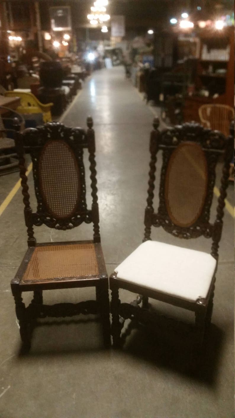 MID 1800/'s CANED CHAIRS # 180735