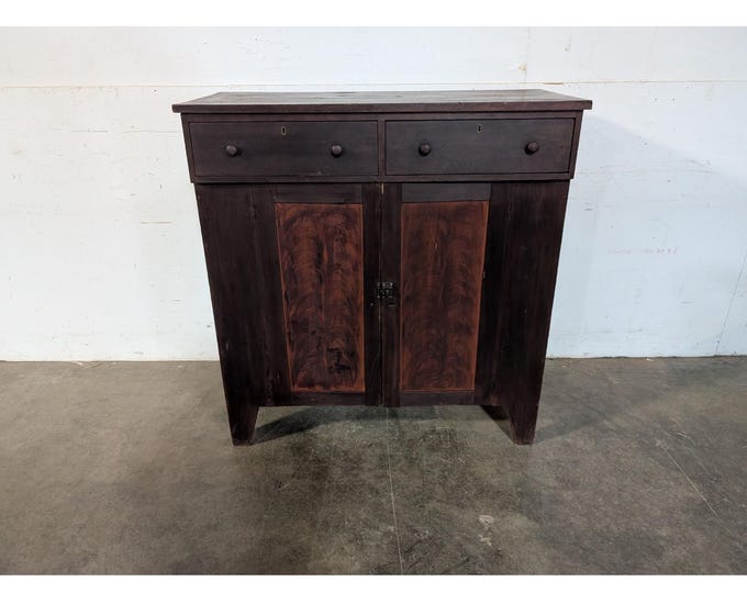 Mid 1800,s Pine Jelly Cabinet # 196169 Shipping is not a 1.00 Shipping is not free please contact us before purchase Thanks