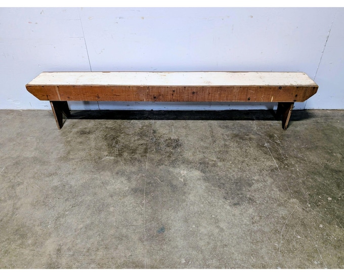 Simple Late 1800,s Vermont Boot Jack Bench # 201298 Shipping is not a 1.00 Shipping is not free please contact us before purchase Thanks