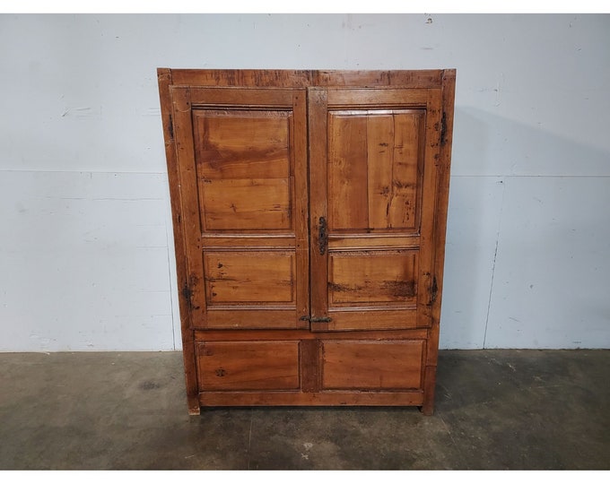 Simple 1840,s French Walnut Two Door Cupboard # 192354 Shipping is not free please conatct us before purchase Thanks