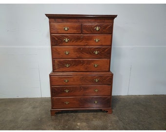 1840,S  Eight Drawer Mahogany Chest On Chest # 187459 Shipping is not free please conatct us before purchase Thanks