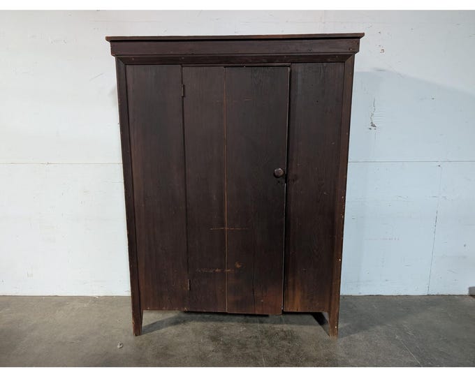 EARLY PRIMITIVE CABINET # 182531 Shipping is not a 1.00 Shipping is not free please contact us before purchase Thanks