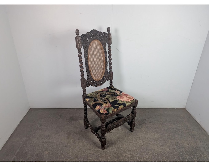 Mid 1800's Caned Side Chair # 196246 Shipping is not a 1.00 Shipping is not free please contact us before purchase Thanks