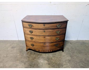 1830,s Regency Bow Front Chest Of Drawers # 198206 Shipping is not a 1.00 Shipping is not free please contact us before purchase Thanks