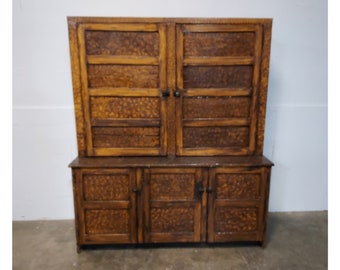 1860'S TWO PIECE CUPBOARD # 183074 Shipping is not free please conatct us before purchase Thanks