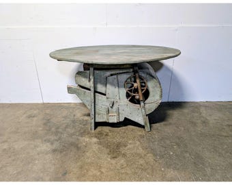 Mid 1800,s Corn Crusher Kitchen Island / Bar # 201028 Shipping is not a 1.00 Shipping is not free please contact us before purchase Thanks
