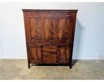 Rare 1840,s Mahogany Drop Front Desk # 198255 Shipping is not a 1.00 Shipping is not free please contact us before purchase Thanks