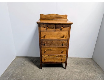 1920'S Six Drawer Oak Chest Of Drawers # 198256 Shipping is not a 1.00 Shipping is not free please contact us before purchase Thanks