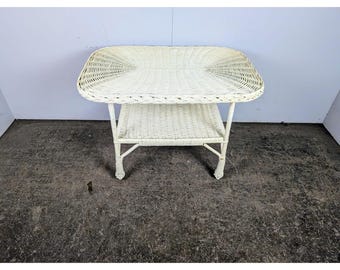 1940,S WICKER TABLE # 197696 Shipping is not a 1.00 Shipping is not free please contact us before purchase Thanks