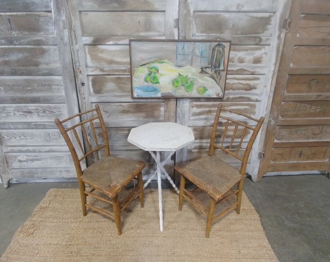 EARLY PAINT CHAIRS # 180211 Shipping is not free please conatct us before purchase Thanks