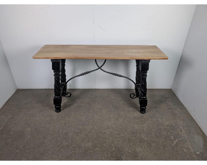 1900,S SPANISH CONSOLE TABLE # 195849 Shipping is not a 1.00 Shipping is not free please contact us before purchase Thanks