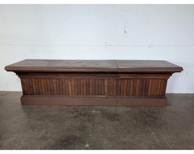 Fabulous 1840,s Two Piece General Store Counter # 197392 Shipping is not a 1.00 Shipping is not free please contact us before purchase