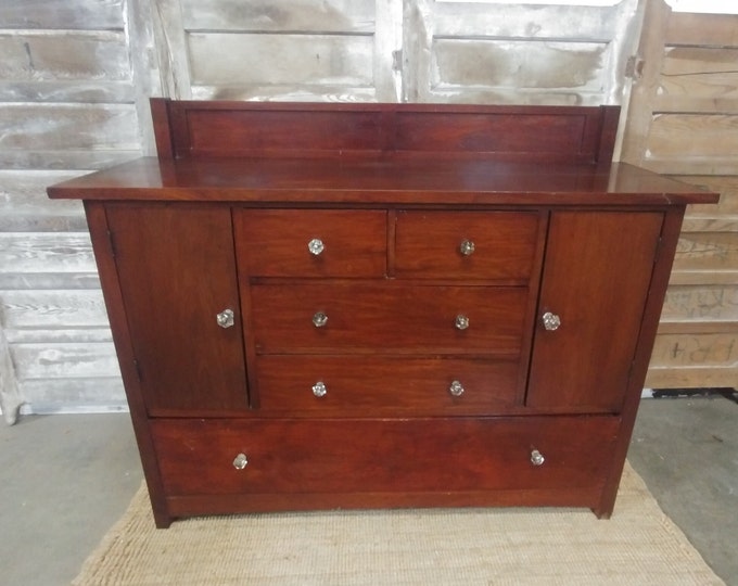 EARLY 1800,S MAHOGANY CABINET # 182662 Shipping is not free please conatct us before purchase Thanks
