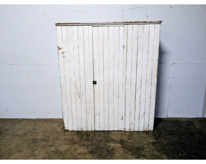 Mid 1800,s One Door Cupboard # 198523 Shipping is not a 1.00 Shipping is not free please contact us before purchase Thanks