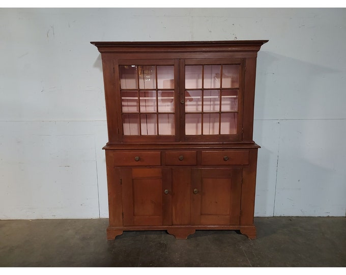 1840,S TWO PIECE CUPBOARD # 193955  Shipping is not free please conatct us before purchase Thanks