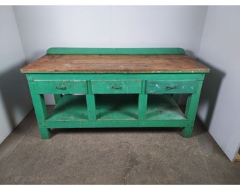 Wonderful Three Drawer Work Table # 194243 Shipping is not free please conatct us before purchase Thanks