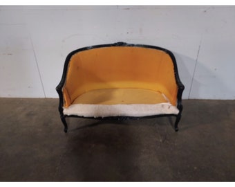 1940,s Curved Back French Settee # 193307 Shipping is not free please conatct us before purchase Thanks