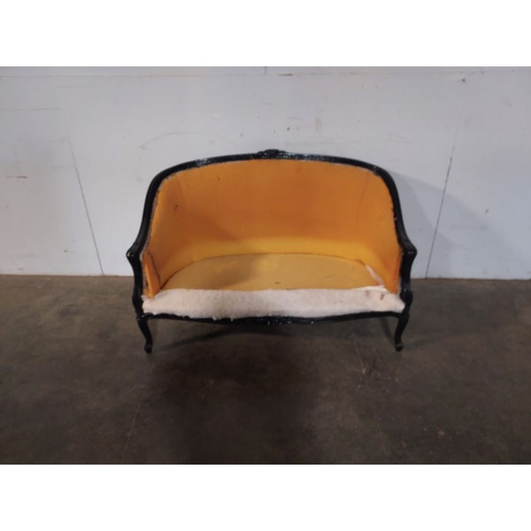 1940,s Curved Back French Settee # 193307 Shipping is not free please conatct us before purchase Thanks