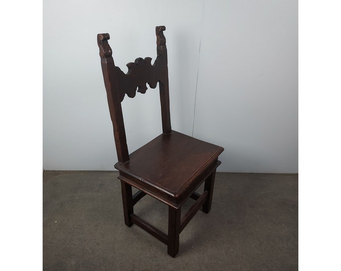 Mid 1800's Italian Walnut Chair # 190634 Shipping is not free please conatct us before purchase Thanks