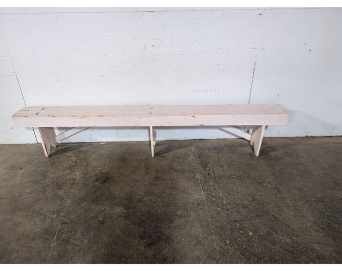 Simple Mid 1800,s Pa Bench # 196722 Shipping is not a 1.00 Shipping is not free please contact us before purchase Thanks