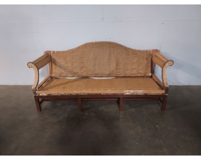 1940,s Camel Back Settee Frame # 192577 Shipping is not free please conatct us before purchase Thanks