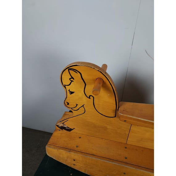 1950年代の手作りロッキングホース#195441送料は1.00ではありません