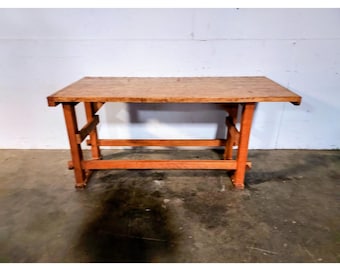 SIMPLE 1930,S WORK BENCH # 194907 Shipping is not a 1.00 Shipping is not free please contact us before purchase Thanks