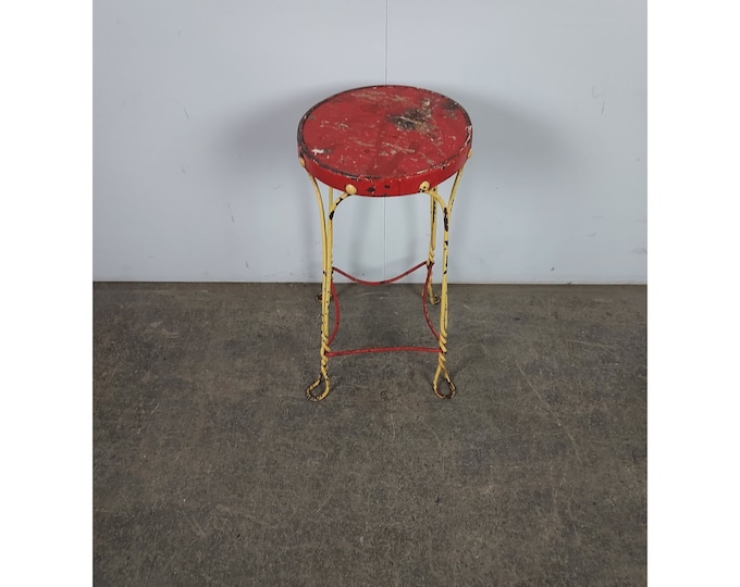 1930,s Ice Cream Parlour Stool # 195134 Shipping is not a 1.00 Shipping is not free please contact us before purchase Thanks