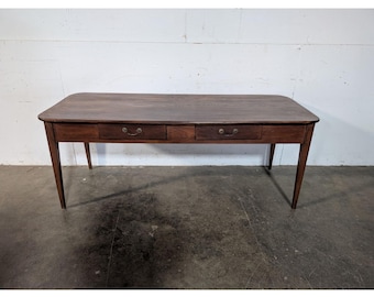 Mid 1800,s Two Drawer Farm Table # 195802 Shipping is not a 1.00 Shipping is not free please contact us before purchase Thanks