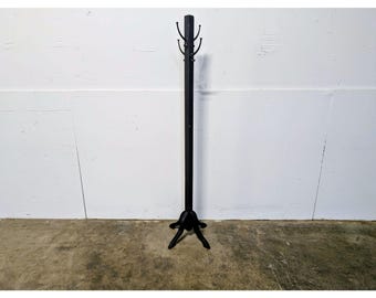 1920,s Black Painted Coat Rack # 200202 Shipping is not a 1.00 Shipping is not free please contact us before purchase Thanks